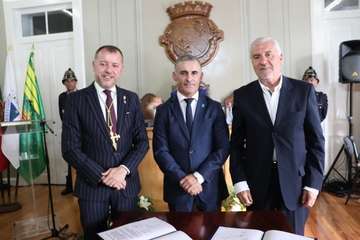 Telde, en el hermanamiento en Madeira de Gáldar con Machico/TA.